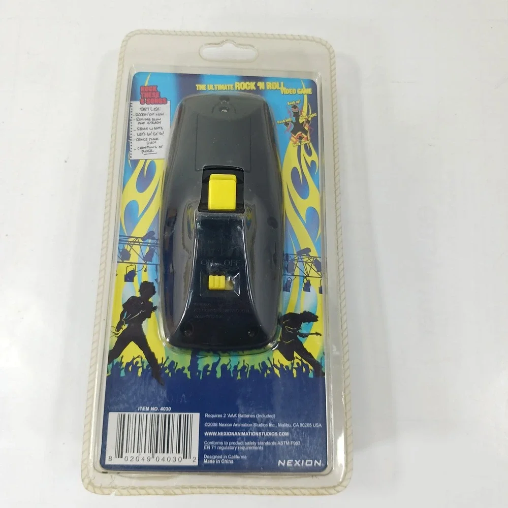 Nexion Rock Band In Your Hand Handheld Electronic Game 2008 Vintage Toy 4030